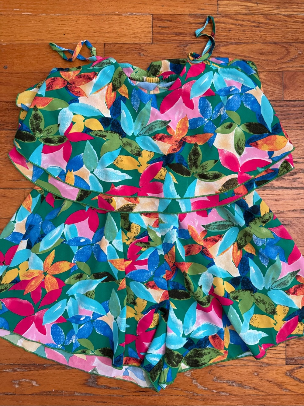 SHEIN Ruffle Romper
